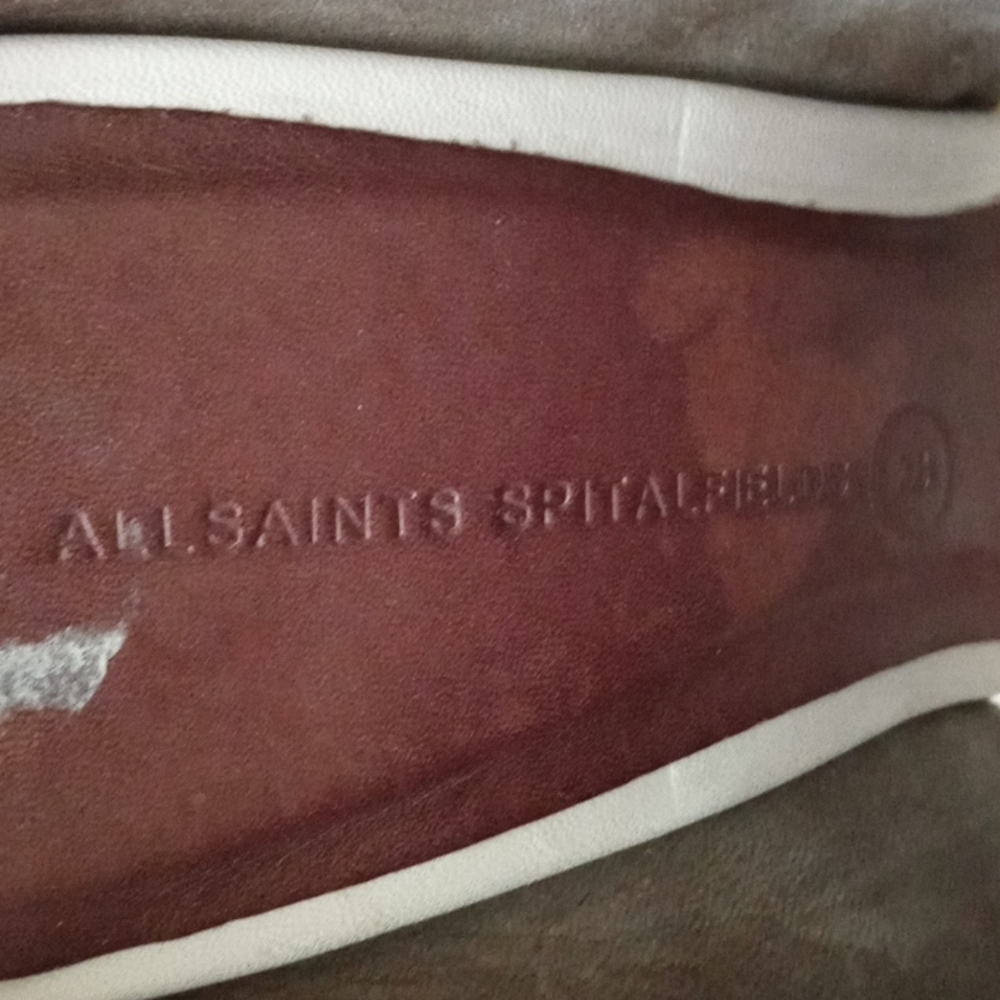 🆕 🍁All Saints Spitafields🍁 - Calf Hair Cork Wedge - Picture 10 of 12